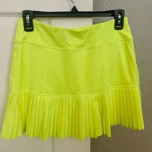 JoFit Tennis Skort - Neon Green - Size Extra Small